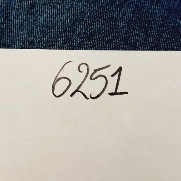 PacSun Blue Cotton Denim Casual Button Elastic Waist Mom Jeans P6251 - Picture 10 of 10